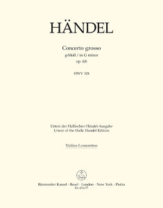 [254743] Concerto grosso g-moll op. 6/6 HWV 324