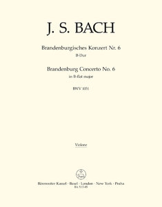 [254899] Brandenburgisches Konzert Nr. 6 B-Dur BWV 1051