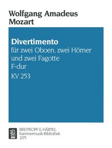 [1602] Divertimento F-Dur KV 253