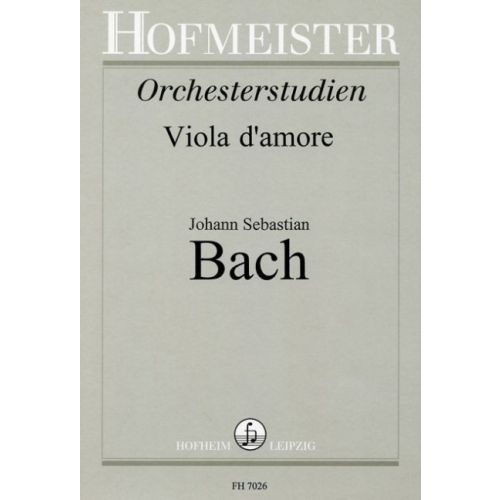 [86326] Bach Studien für Viola D'amore