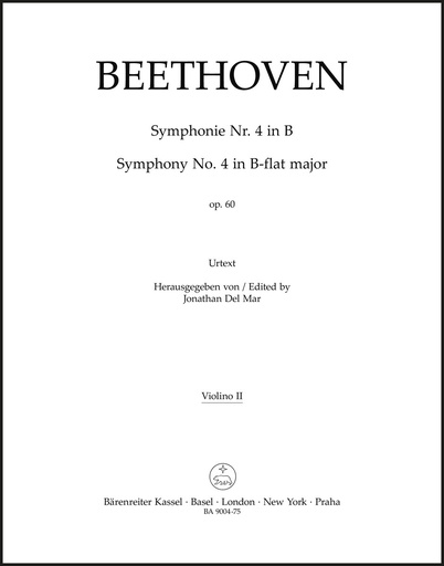 [107265] Sinfonie Nr. 4 B-Dur op. 60