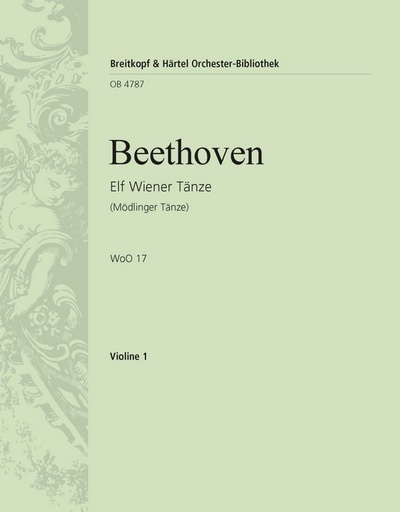 [107338] Elf Wiener Tänze WoO 17 "Mödlinger Tänze"