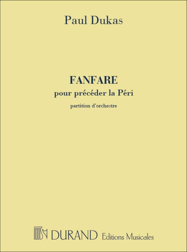 [107457] Fanfare pour preceder La Peri