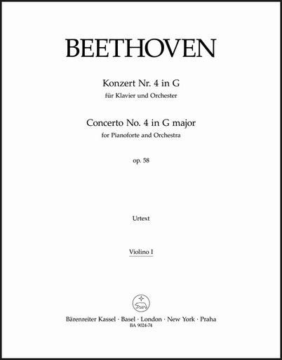 [282417] Konzert Nr. 4 G-Dur op. 58