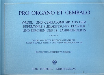 [64084] Pro Organo et Cembalo Band 1