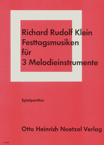 [19609] Festtagsmusiken, Choräle und Lieder für den Jahreskreis