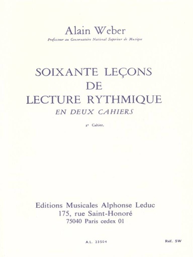 [305964] 60 Lecons Lecture Rythmique Band 2