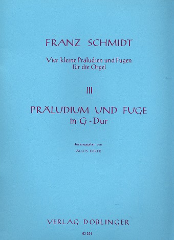 [02-00204] Präludium und Fuge G-Dur