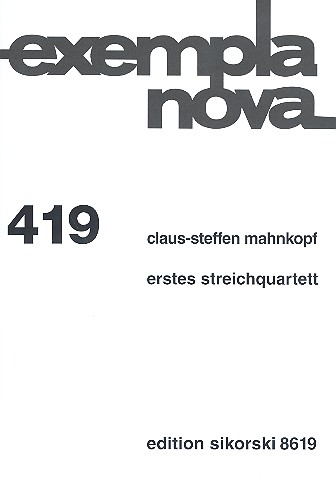 [241949] Erstes Streichquartett
