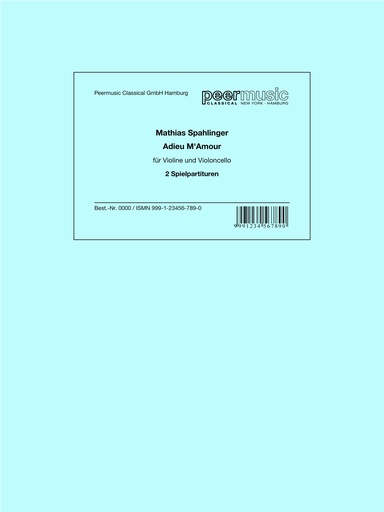 [78909] Adieu m'amour