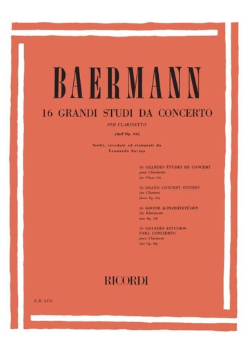 [26397] 16 Grandi Studi da Concerto aus op. 64