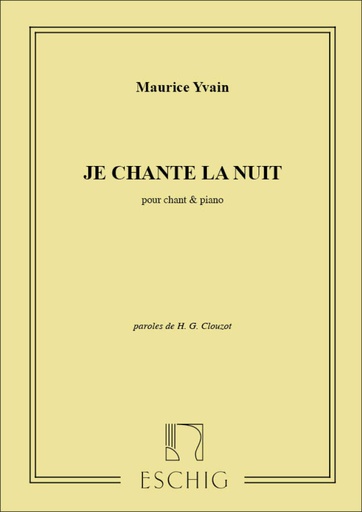 [119434] Je chante dans la nuite