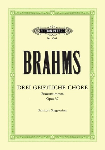 [131117] Drei geistliche Chöre, op. 37