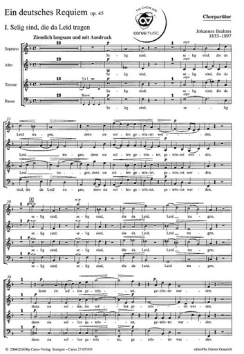 [131378] Ein deutsches Requiem, op. 45