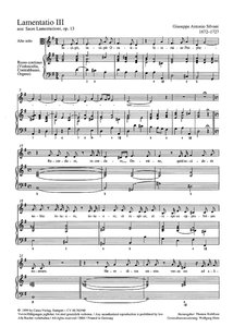 [131404] Lamentatio III, aus op. 13