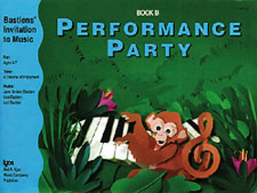[241540] Bastien's Invitation To Music Performance Party Book B
