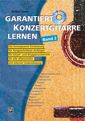 [256099] Garantiert Konzertgitarre lernen Band 2