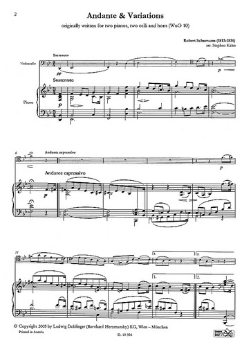[03-00836] Andante und Variationen WoO 10