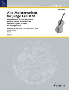[57496] Alte Meisterweisen für junge Cellisten Band 1