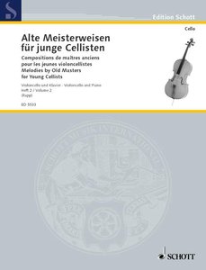 [57497] Alte Meisterweisen für junge Cellisten Band 2
