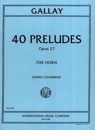 [57576] 40 Preludes op. 27