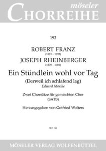 [184020] Ein Stündlein wohl vor Tag, op. 45/6
