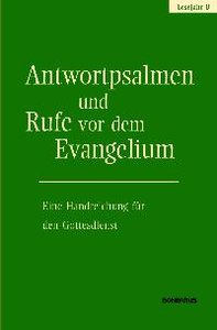 [281923] Antwortpsalmen und Rufe vor dem Evangelium, Lesejahr B