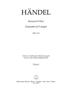 [326553] Konzert F-Dur HWV 331