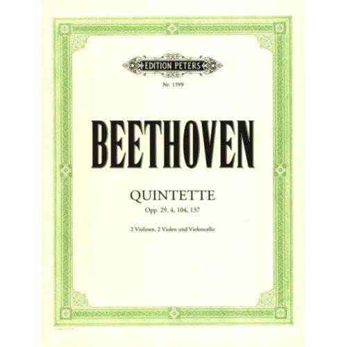 [215167] Sämtliche Streichquintette op. 4, 29, 104, 137