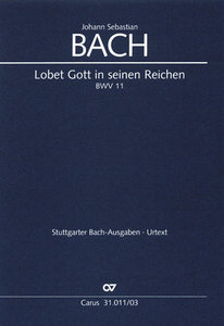 [94109] Himmelfahrts-Oratorium, BWV 11