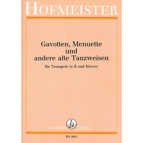 [20140] Gavotten, Menuette und andere alte Tanzweisen