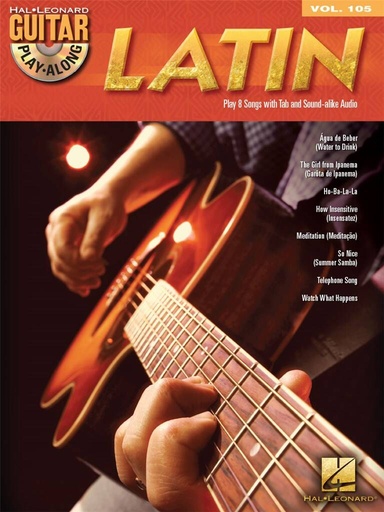 [287285] Latin - Guitar Play-Along Vol. 105