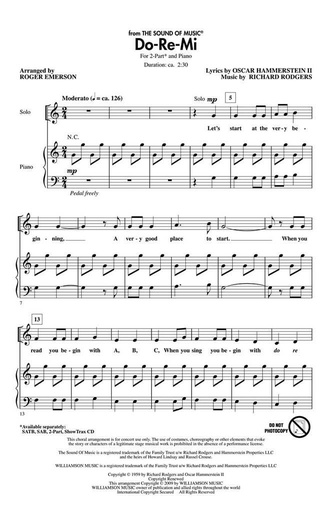 [223533] Do-re-mi, aus The Sound of Music