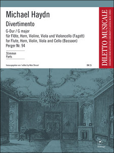 [DM-00025-ST] Divertimento G-Dur P 94