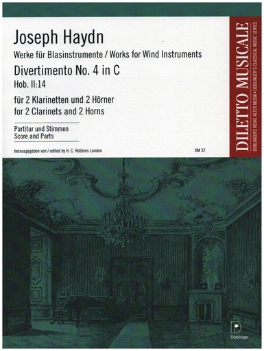 [DM-00032] Divertimento IV C-Dur  Hob. II:14