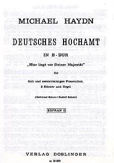[64-00600-CHS1] Deutsches Hochamt