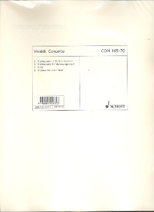 [103826] Konzert d-moll op. 3/11 L'Estro armonico