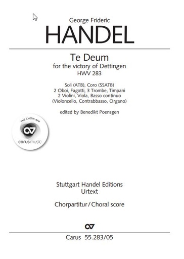 [266794] Dettinger Te Deum, HWV 283