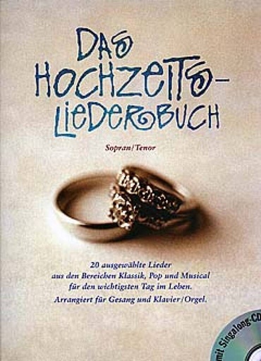 [194488] Das Hochzeitsliederbuch Sopran/Tenor