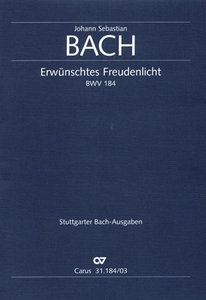 [150881] Erwünschtes Freudenlicht, BWV 184