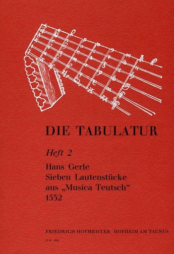 [227915] 7 Lautenstücke aus Musica Teutsch 1532