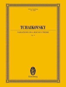 [227919] Variations on a Rococo Theme op. 33 (Original Version)