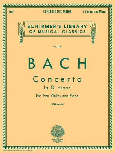 [109833] Konzert d-moll BWV 1043