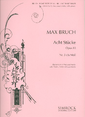 [7512] Acht Stücke op. 83 Nr. 3 cis-moll