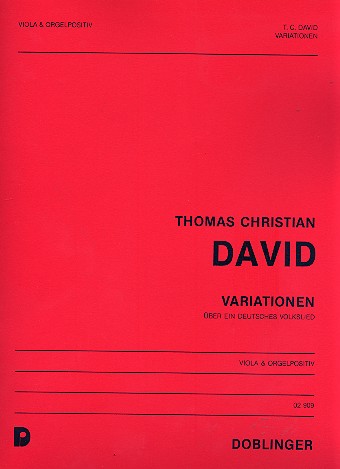 [02-00909] Variationen über ein deutsches Volkslied