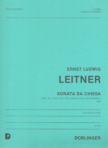 [02-00921] Sonata da chiesa über "Ich spür ein Tyer"