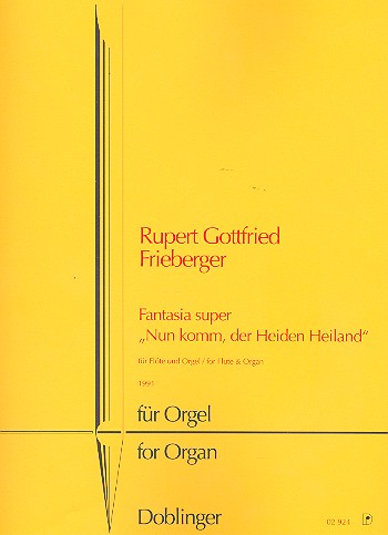 [02-00924] Fantasia super Nun komm, der Heiden Heiland