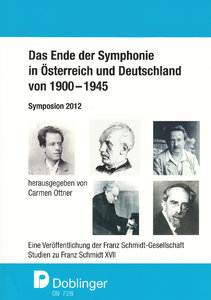 [09-00728] Das Ende der Symphonie in Österreich und Deutschland von 1900 - 1945