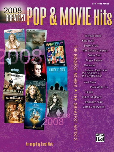 [225297] 2008 Greatest Pop & Movie Hits