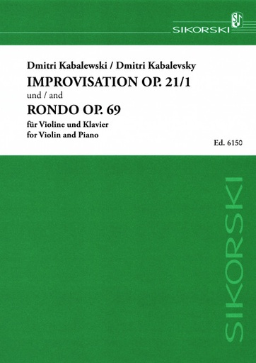 [78549] Improvisation op. 21/1 + Rondo op. 69